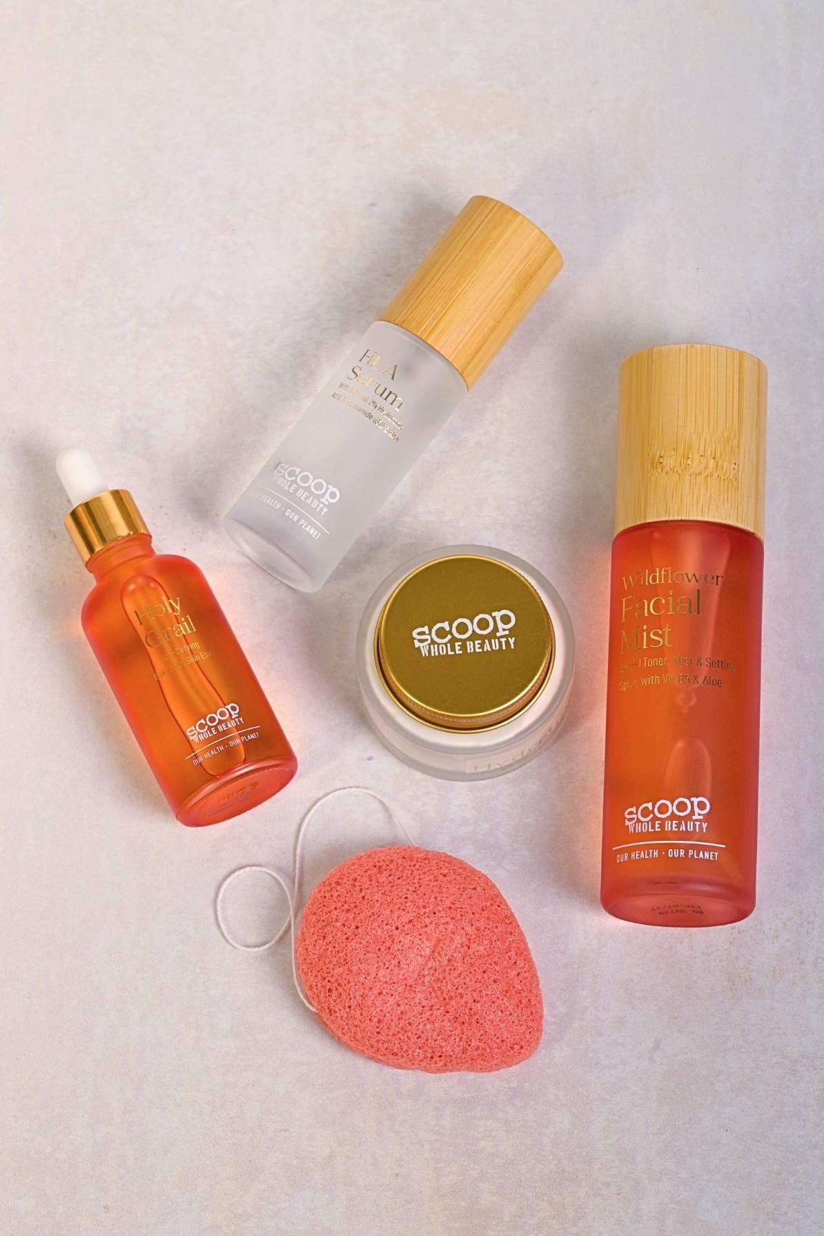 Nourish & Flourish Botanical Skincare Bundle - Scoop Whole Beauty -