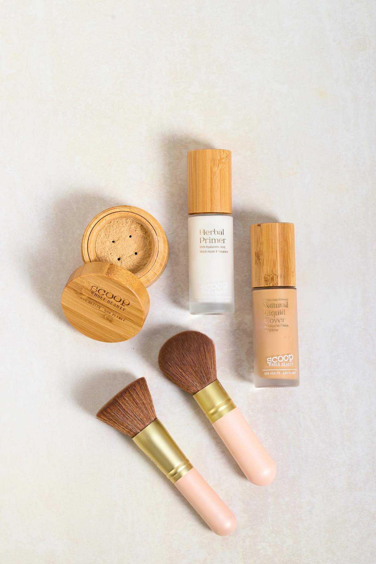 Complete Mineral Foundation Set - Scoop Whole Beauty - mineral foundation