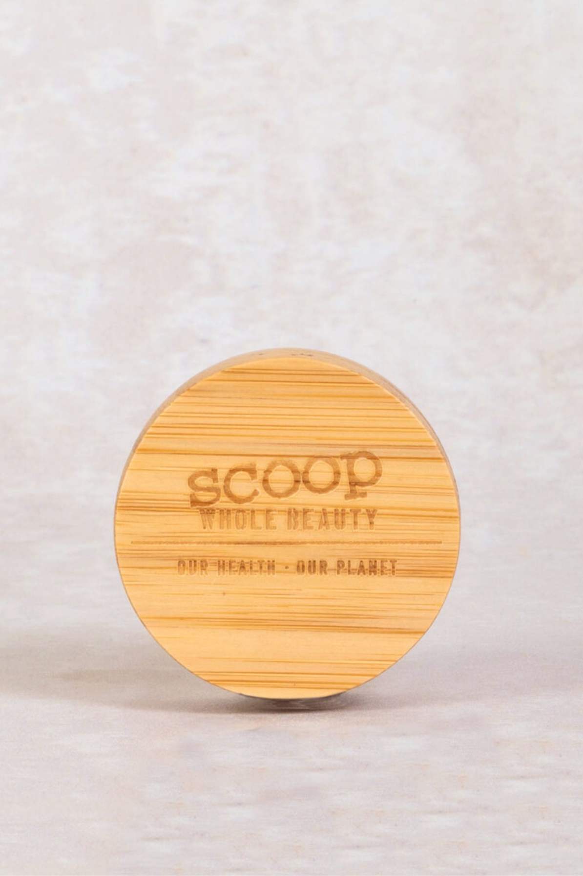Round Individual Bamboo Compact - Scoop Whole Beauty -