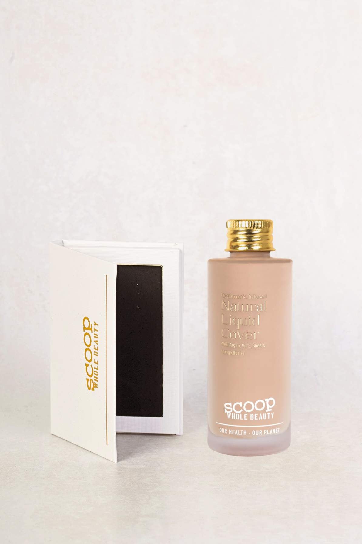 Mud Cake Mascara & Natural Liquid Cover Refill Subscription - Scoop Whole Beauty - Bundle