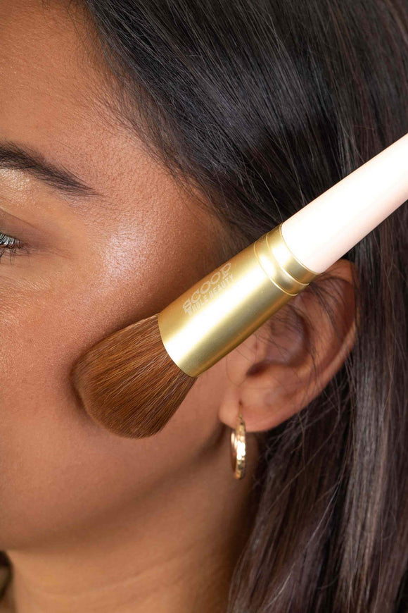 Vegan Angled Brush - Scoop Whole Beauty - angled brush