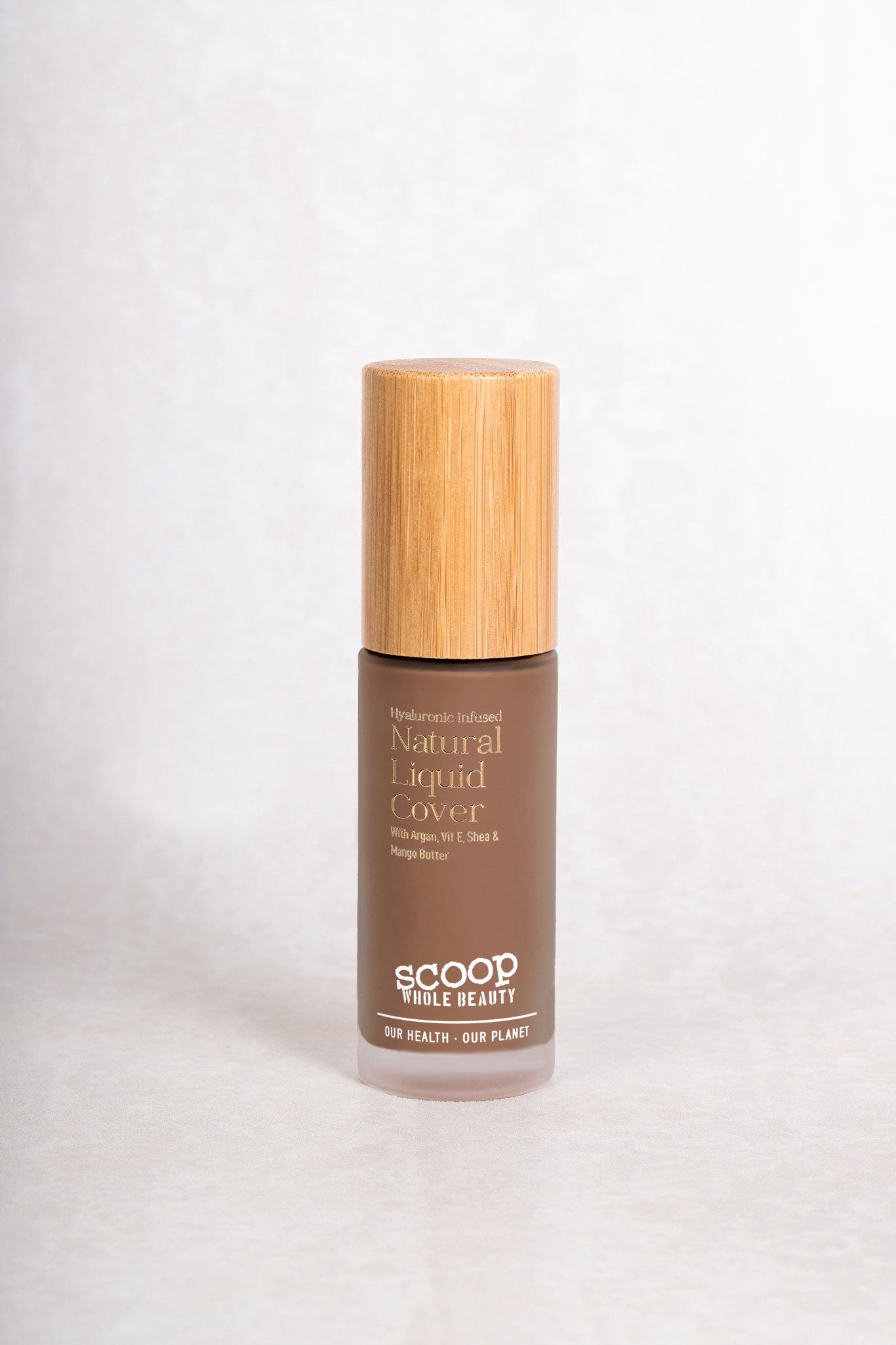 Hyaluronic - Infused Natural Liquid Cover - Scoop Whole Beauty - Foundation