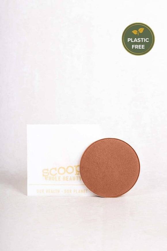 Sunkissed Pure Pressed Mineral Bronzer Refill Plate - Scoop Whole Beauty - bronzer