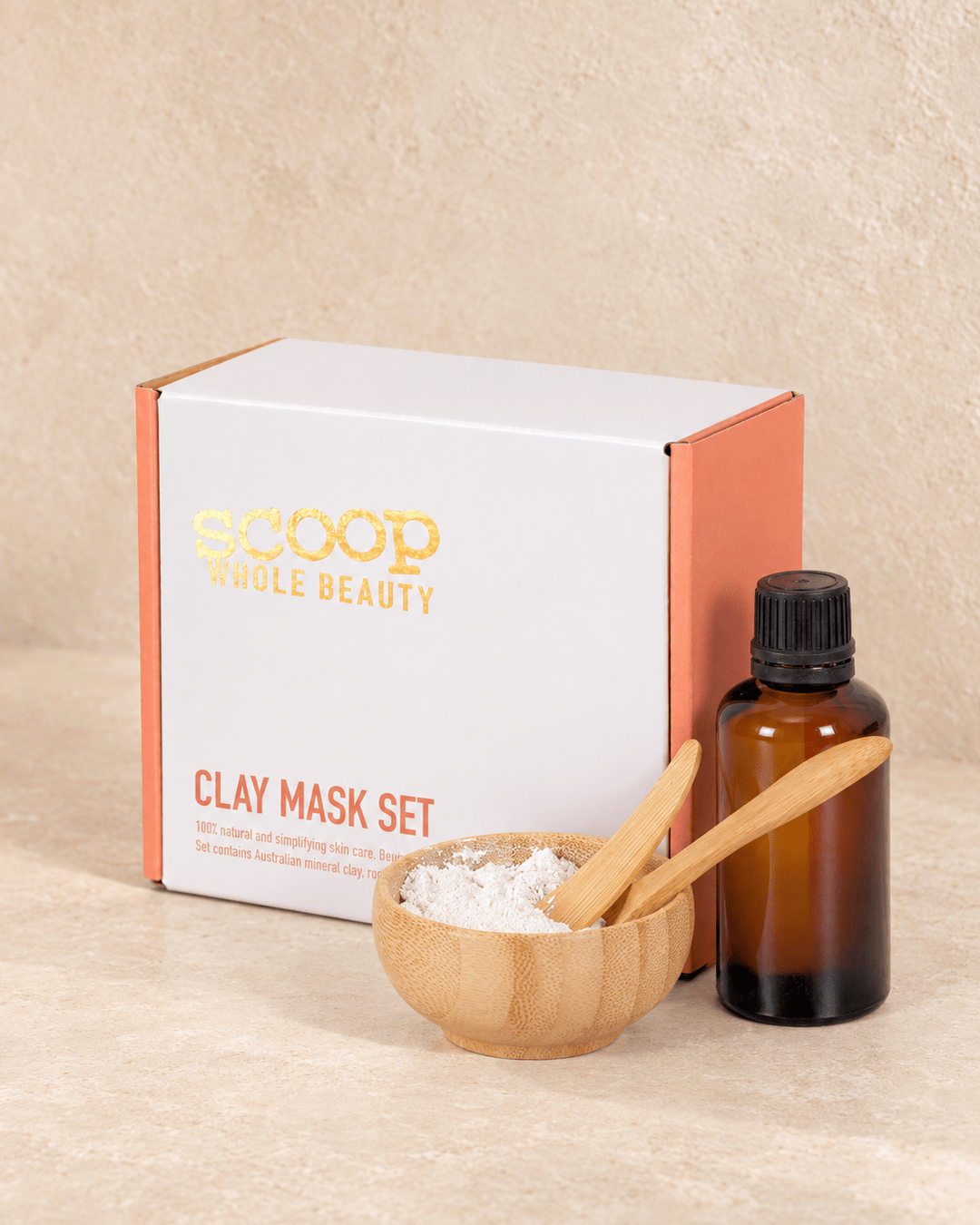 Clay Face Mask Set - Scoop Whole Beauty - clay mask