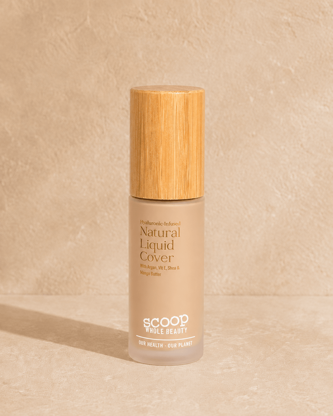 Hyaluronic-Infused Natural Liquid Cover - Scoop Whole Beauty - Foundation