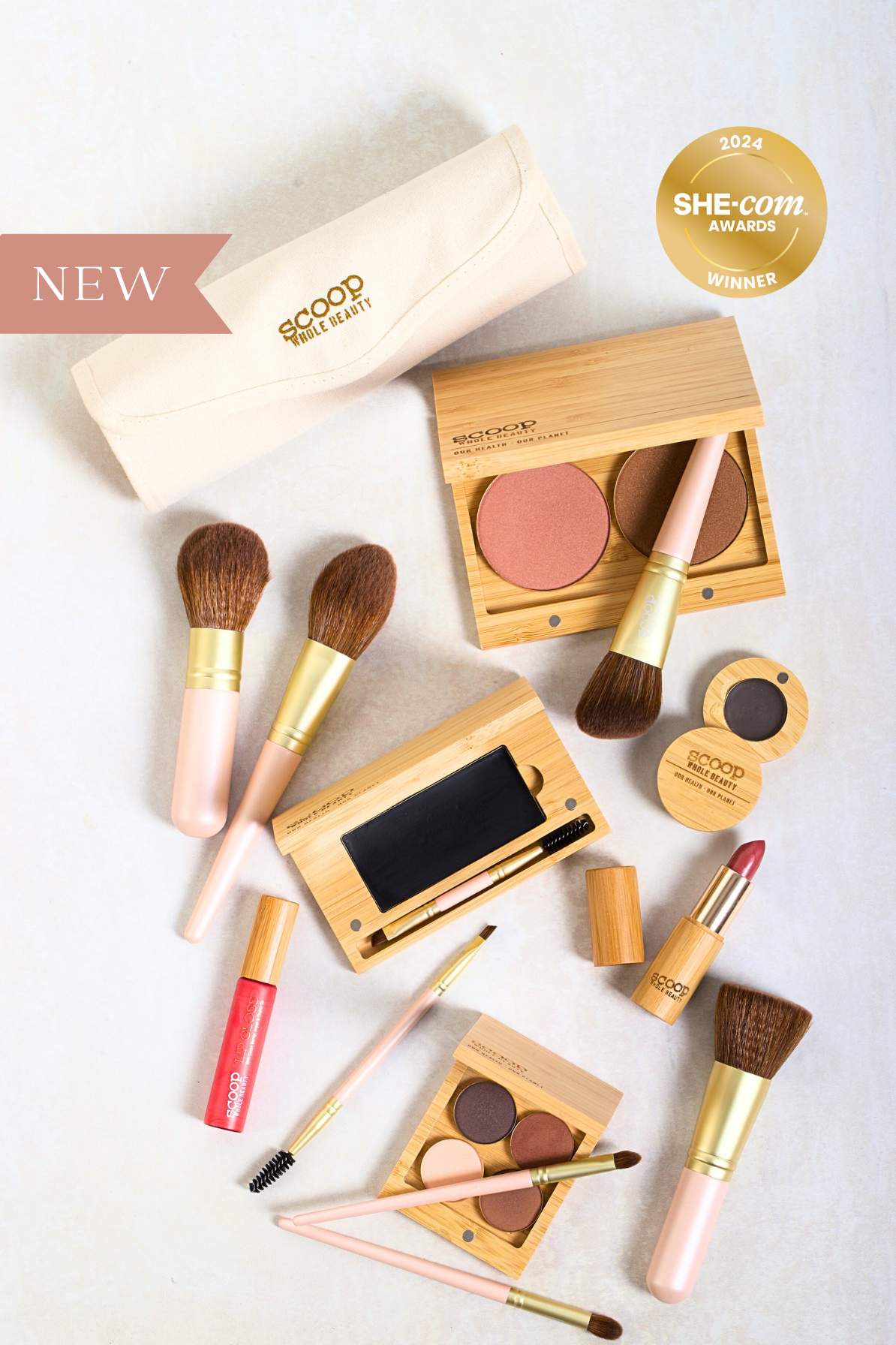 The Full - Face No Base Collection - Scoop Whole Beauty - Makeup bundle