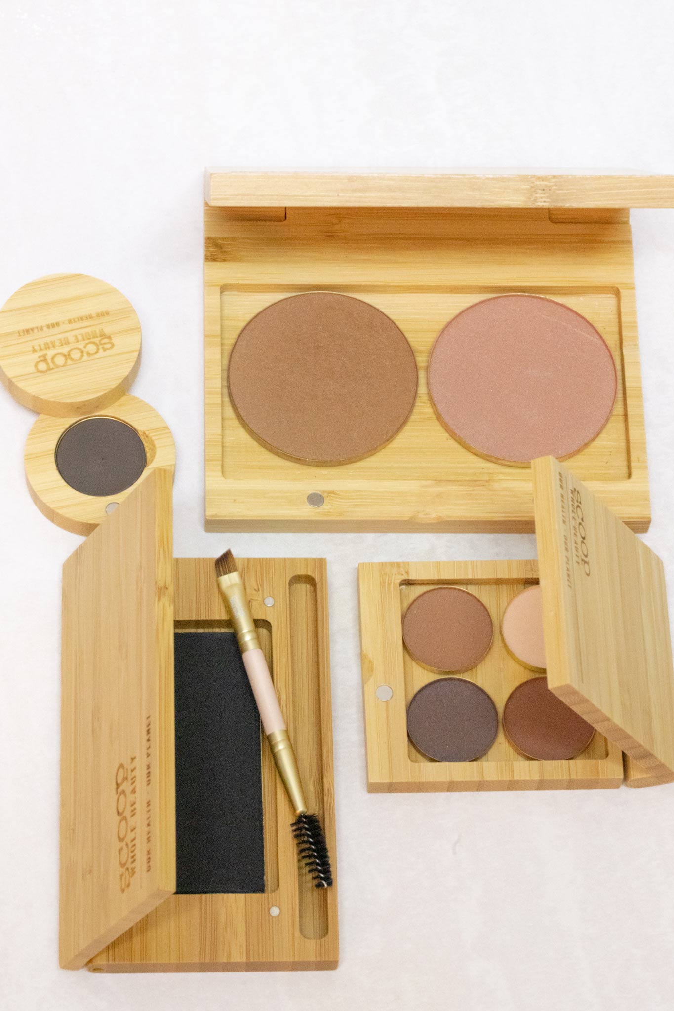 Complete Signature Bamboo Palette Set - Scoop Whole Beauty - Makeup bundle