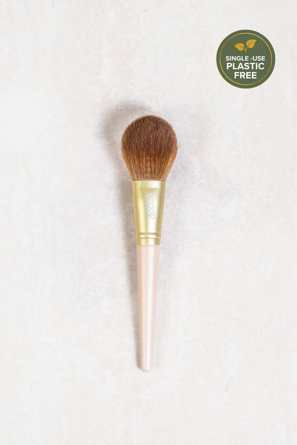Vegan Blusher Brush - Scoop Whole Beauty - blusher brush