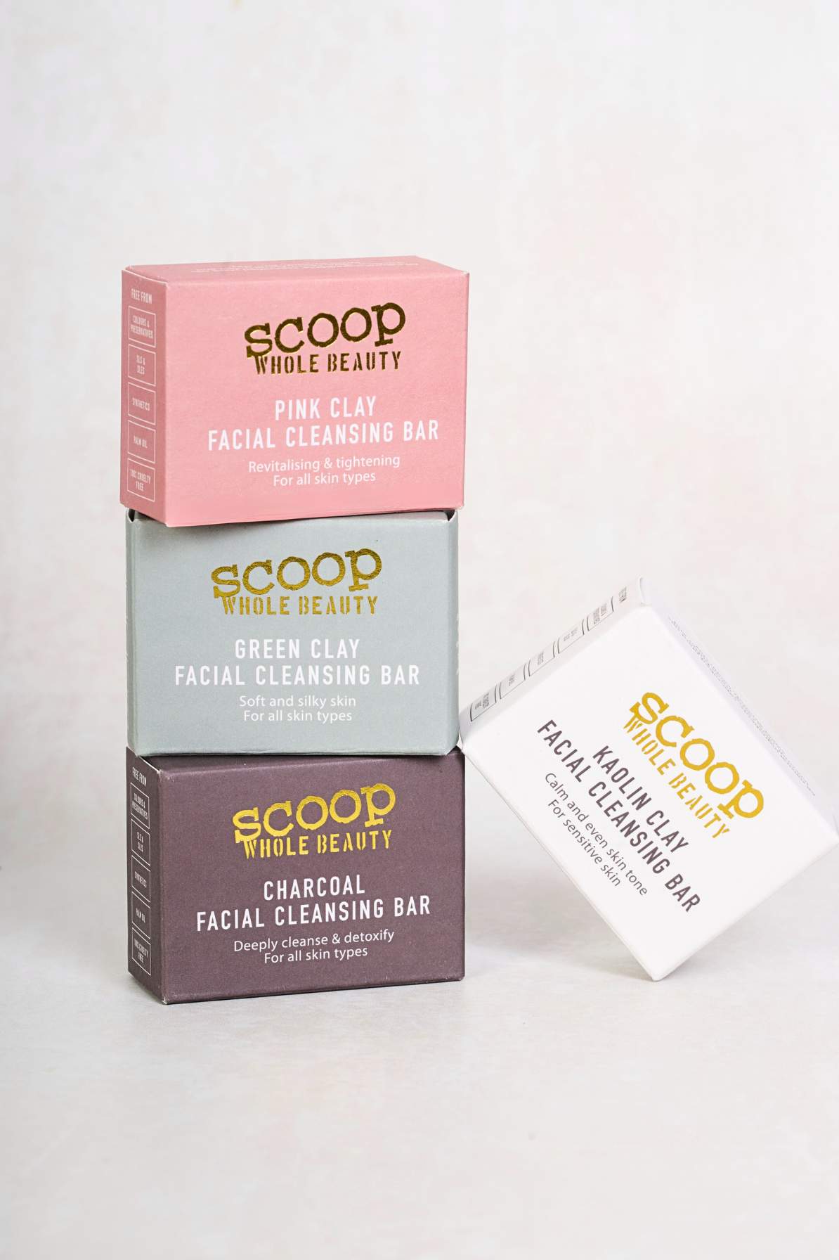 Natural Facial Cleansing Bar - Scoop Whole Beauty -