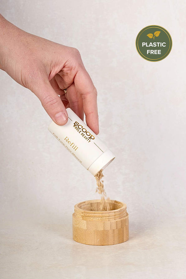 Herbal Primer & Full - Loop Pure Mineral Powder Refill Subscription - Scoop Whole Beauty - Bundle