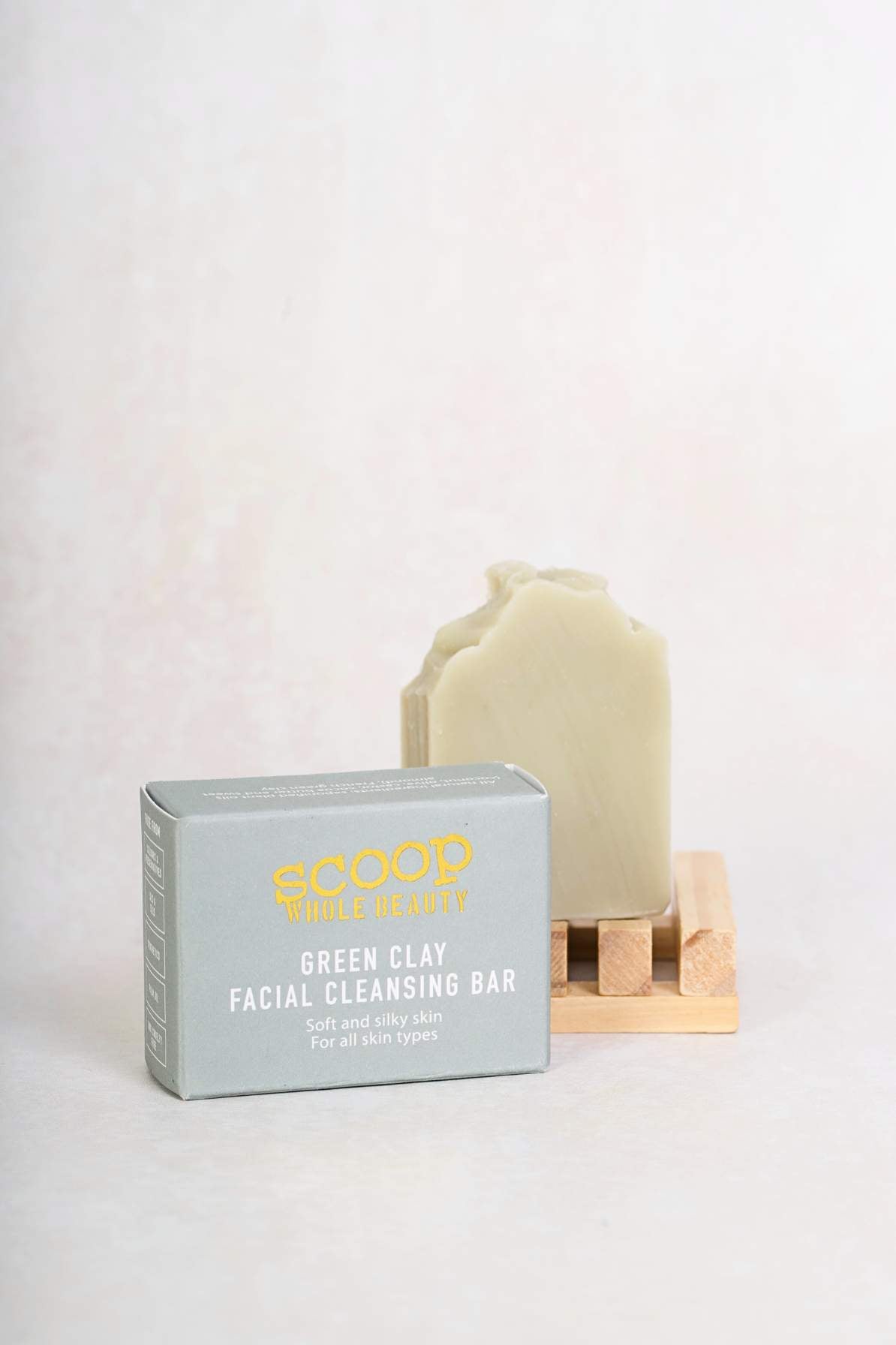 Natural Facial Cleansing Bar - Scoop Whole Beauty -