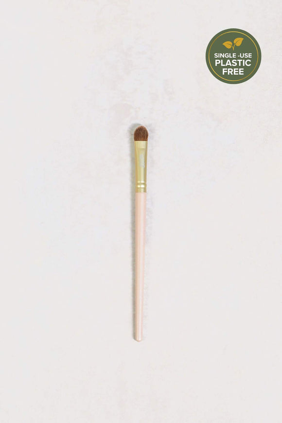 Vegan Flat Eyeshadow Brush - Scoop Whole Beauty - eyeshadow brush