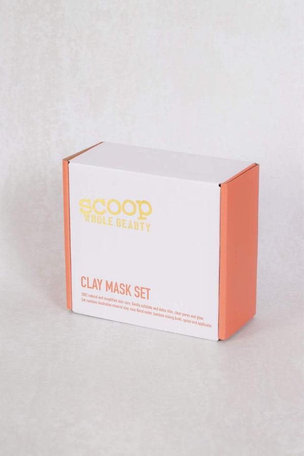 Clay Face Mask Set - Scoop Whole Beauty - clay mask