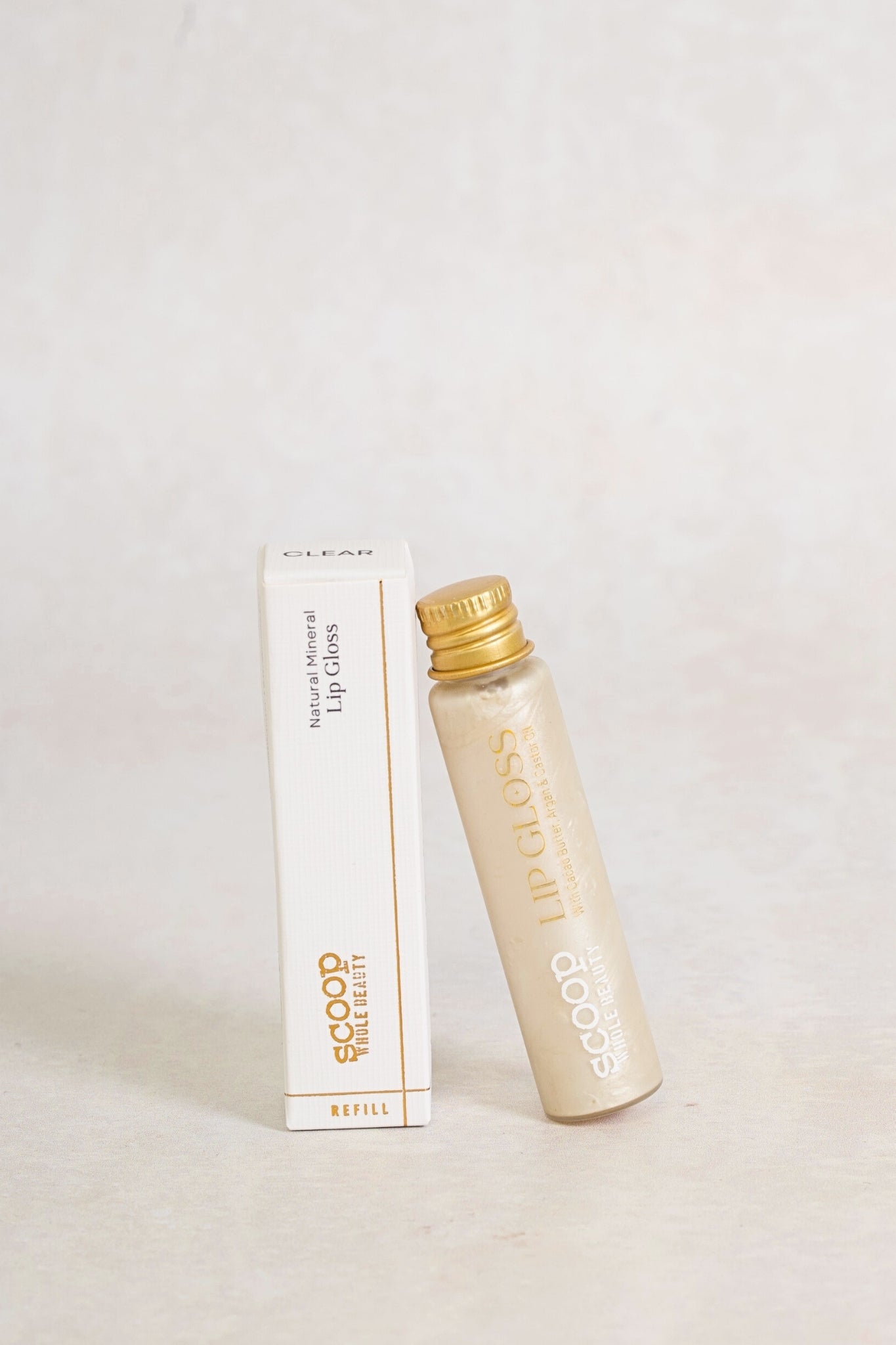 Natural Lip Gloss Refill - Scoop Whole Beauty - Lip Gloss