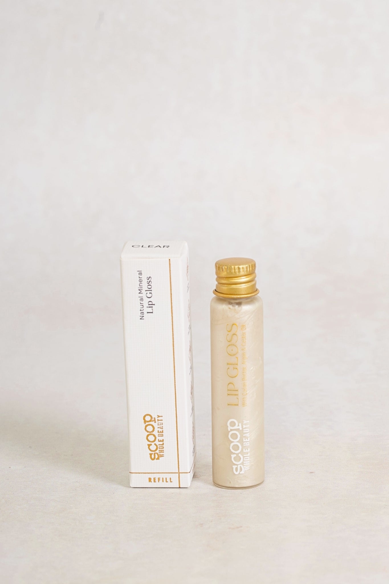 Natural Lip Gloss Refill - Scoop Whole Beauty - Lip Gloss