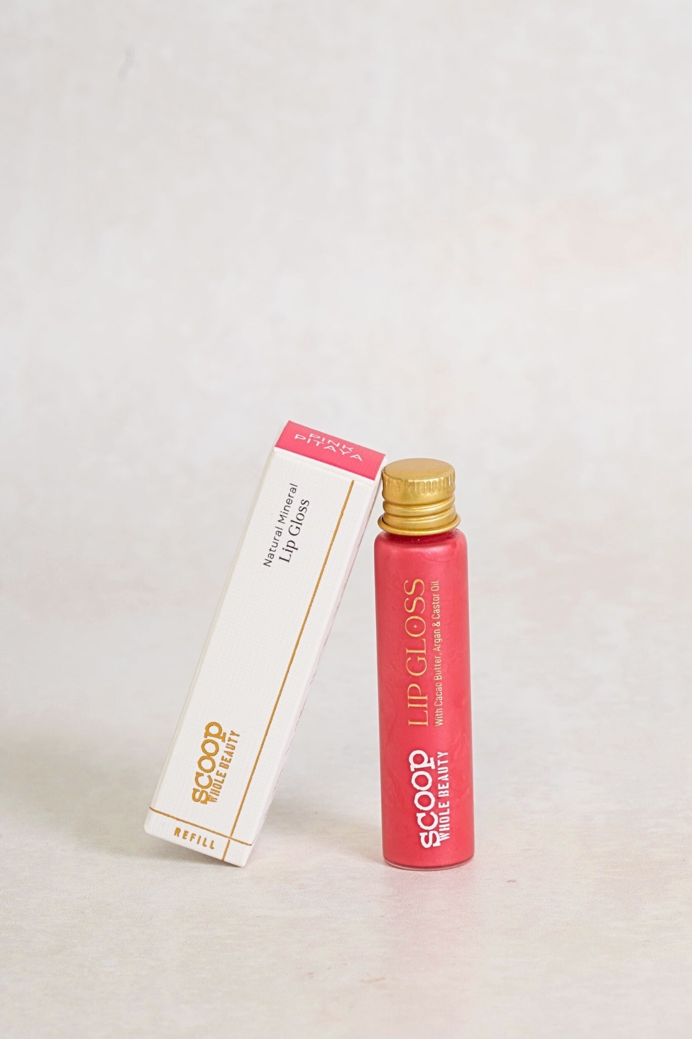 Natural Lip Gloss Refill - Scoop Whole Beauty - Lip Gloss