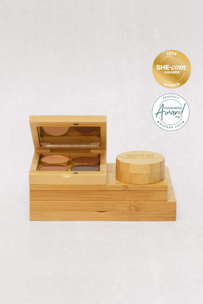 Complete Signature Bamboo Palette Set - Scoop Whole Beauty - Makeup bundle