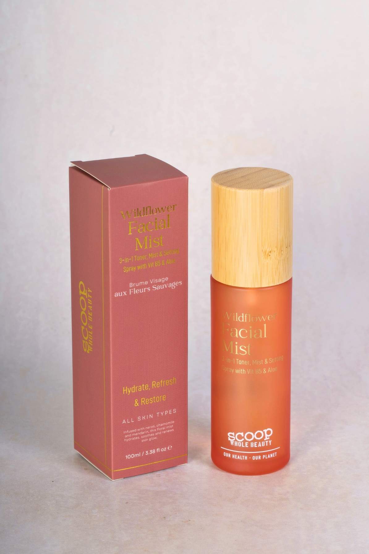 Wildflower Facial Mist - Scoop Whole Beauty - cream