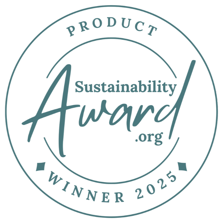 Product Sustainability Award logo for 2025 winner on a white background