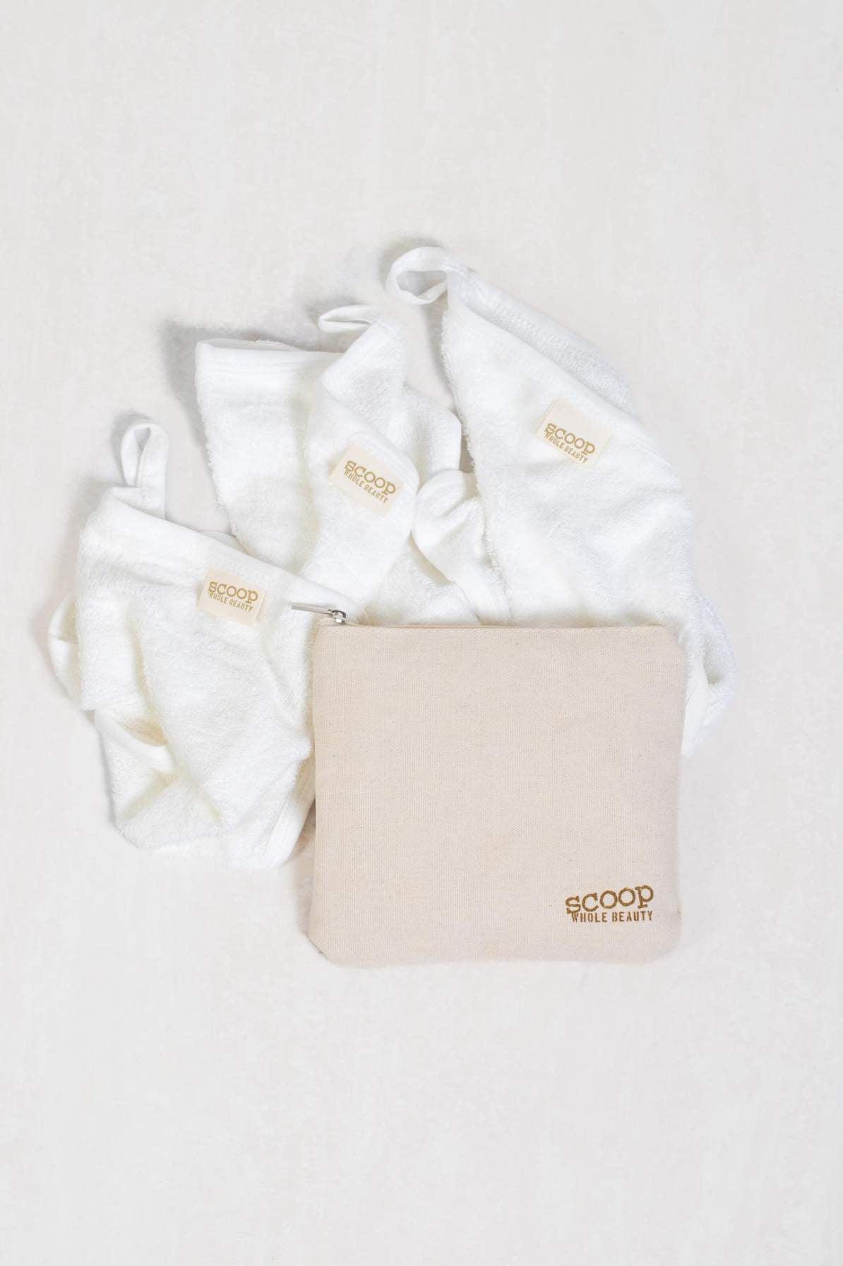 100% Bamboo Face Towels - Scoop Whole Beauty - bamboo face towel