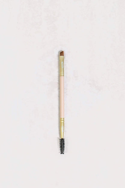 Vegan Double Edged Brow Brush - Scoop Whole Beauty - eyebrow brush