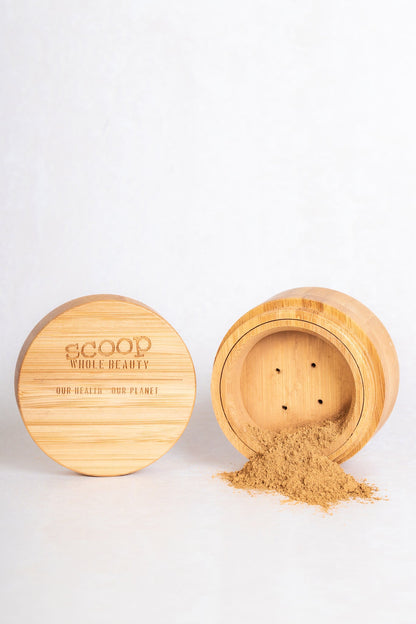 Herbal Primer &amp; Full - Loop Pure Mineral Powder Foundation Subscription - Scoop Whole Beauty - Makeup bundle