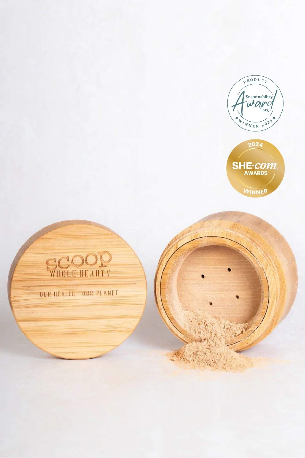 Full - Loop Pure Mineral Powder Foundation SPF24+ - Scoop Whole Beauty - Powder Foundation