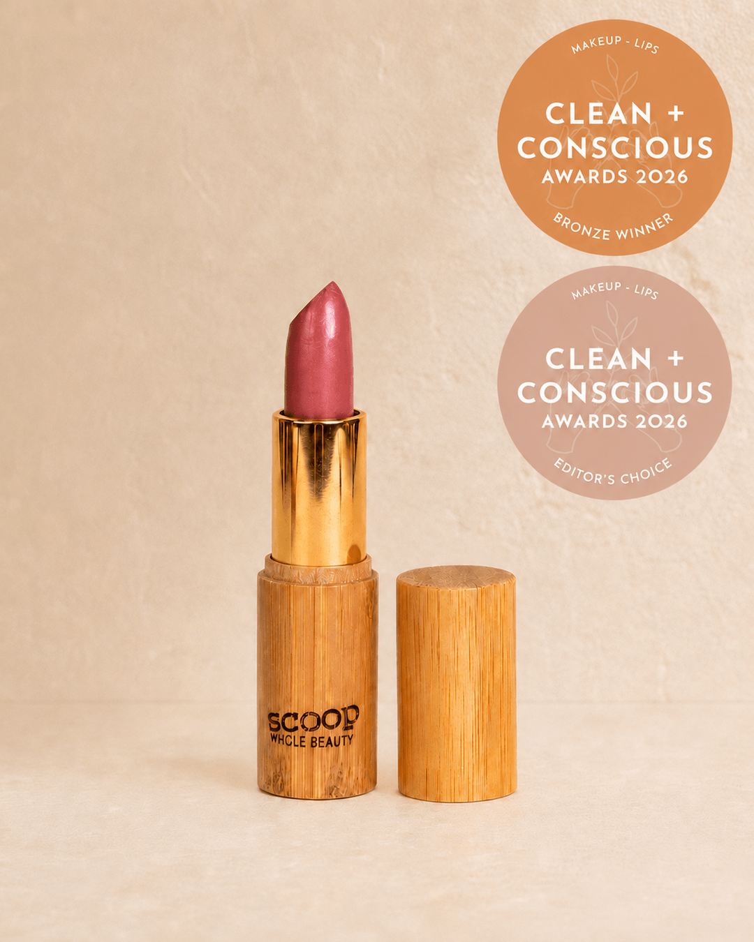 Natural Lipstick - Scoop Whole Beauty - lipstick