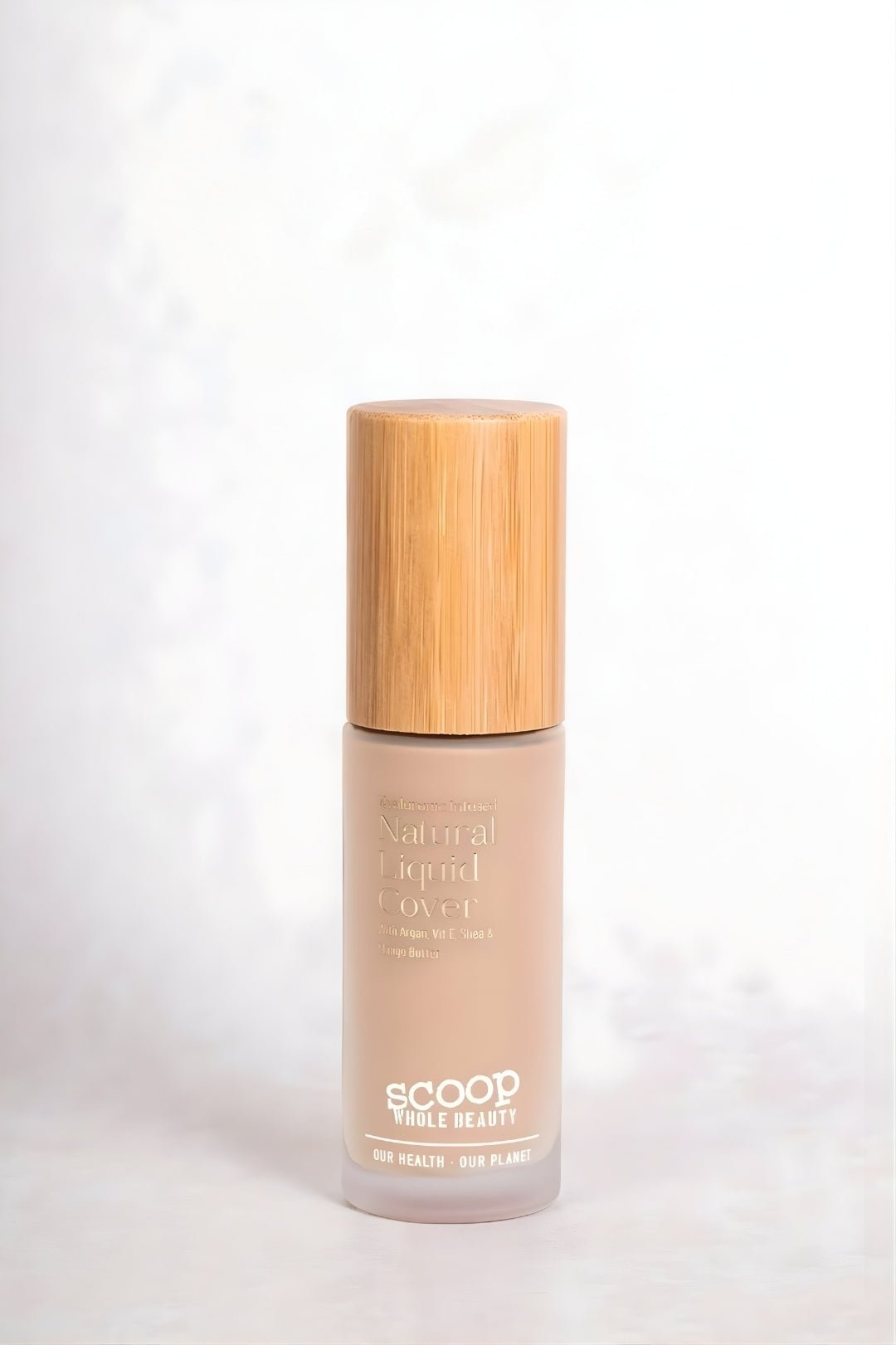 Hyaluronic - Infused Natural Liquid Cover - Scoop Whole Beauty - Foundation