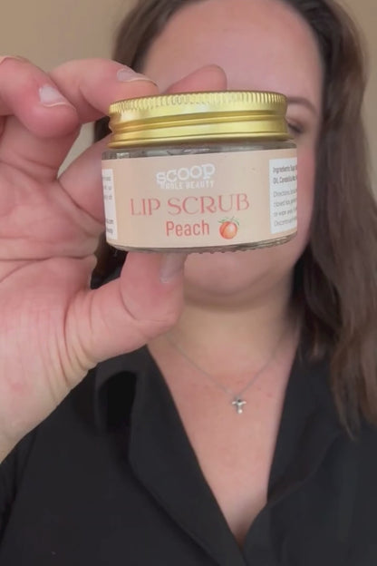 Natural Exfoliating Peach Lip Scrub Offer