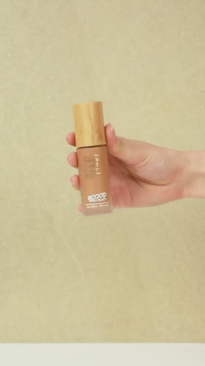 Hyaluronic-Infused Natural Liquid Cover Refill Bottle