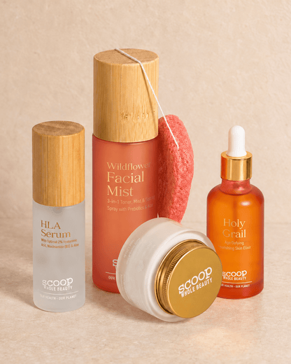 Nourish &amp; Flourish Botanical Skincare Bundle - Scoop Whole Beauty -