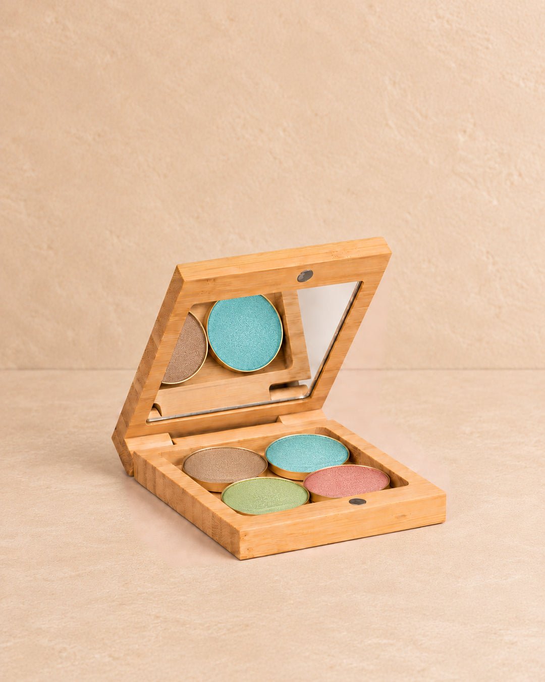 Coral Reef Refillable Mineral Eyeshadow Palette - Scoop Whole Beauty - eyeshadow