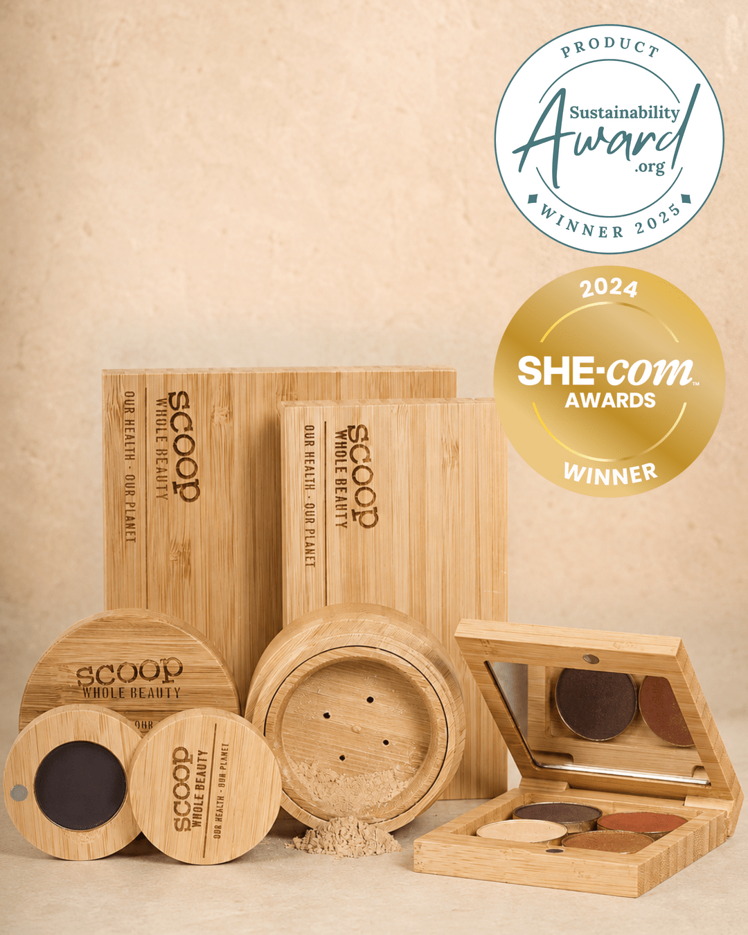 Zero Waste Beauty Starter Kit - Scoop Whole Beauty - mineral makeup