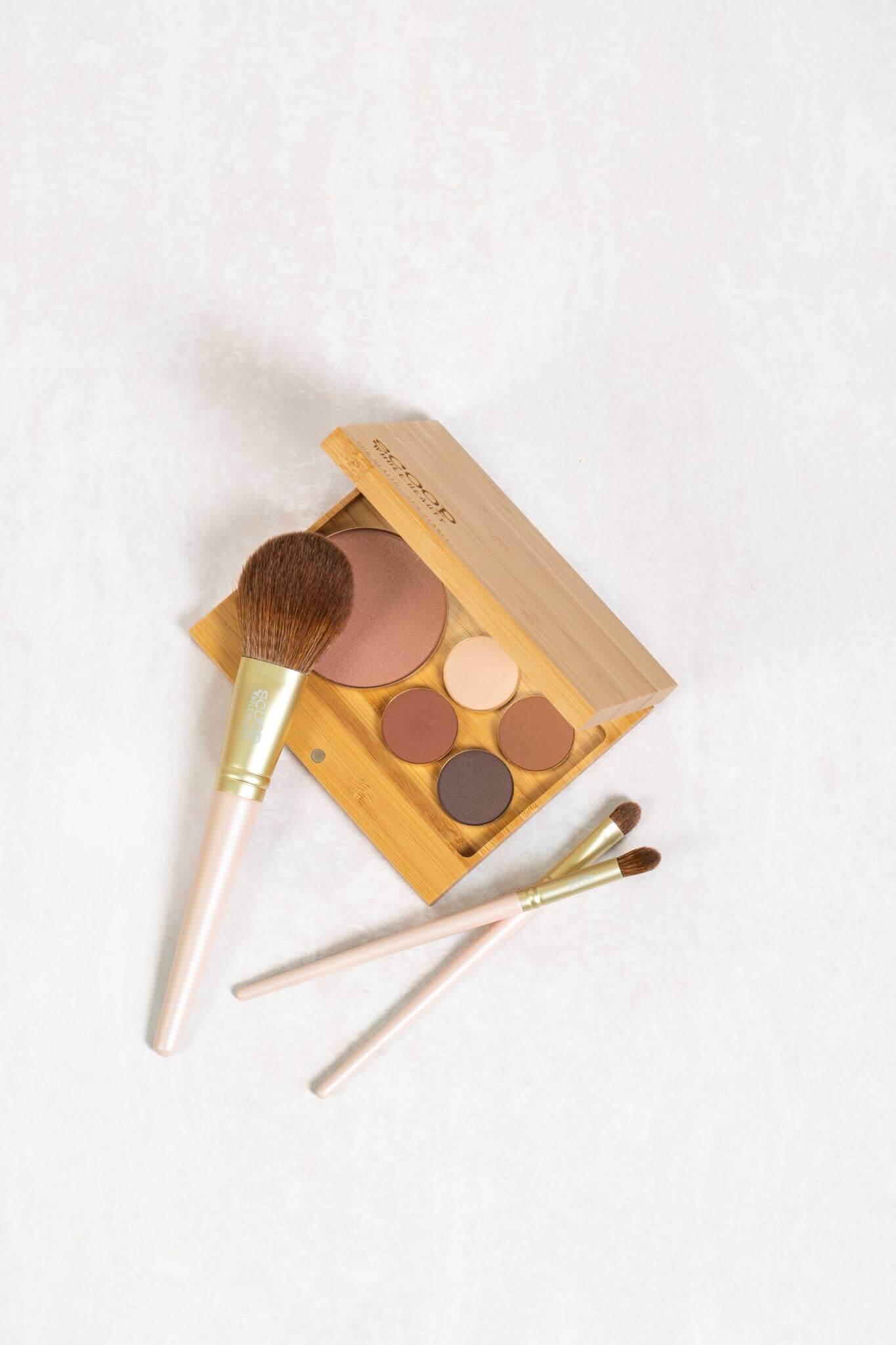 Large 100% Bamboo Mix &amp; Match Multi Palette - Scoop Whole Beauty - palette