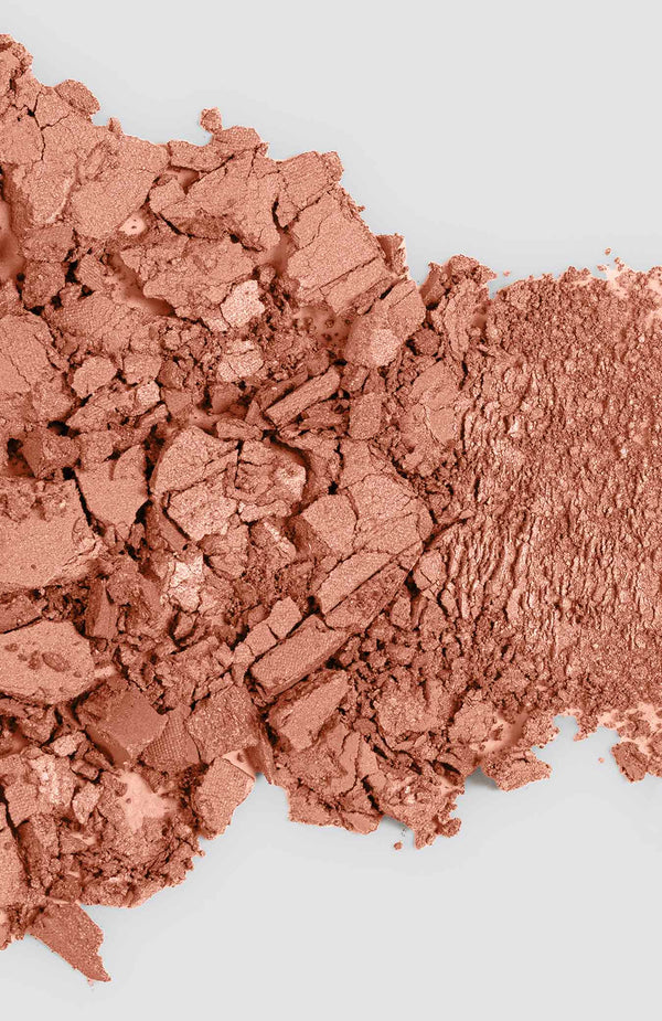 Scoop Whole Beauty dusty pink pure pressed mineral blush crushed