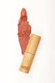 Scoop Whole Beauty natural lipstick in sustainable bamboo tube- peach