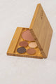 Scoop Whole Beauty 100% bamboo eco mix and match multi palette with mineral natural eyeshadows, brow balm and bronzer