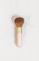 Scoop Whole Beauty vegan kabuki brush for our mineral powder foundation. Ultra soft makeup applicator.