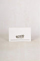 mud cake mascara compact packaging form the front showing the logo - espresso brown - midnight black 