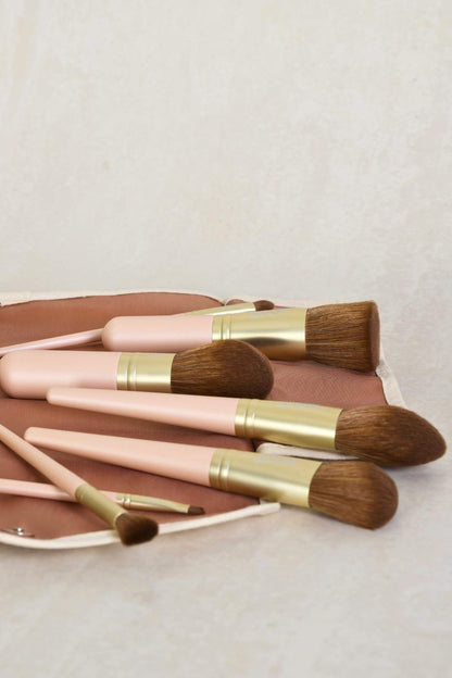 Vegan 7 Piece Brush Set - Scoop Whole Beauty - makeup brush set