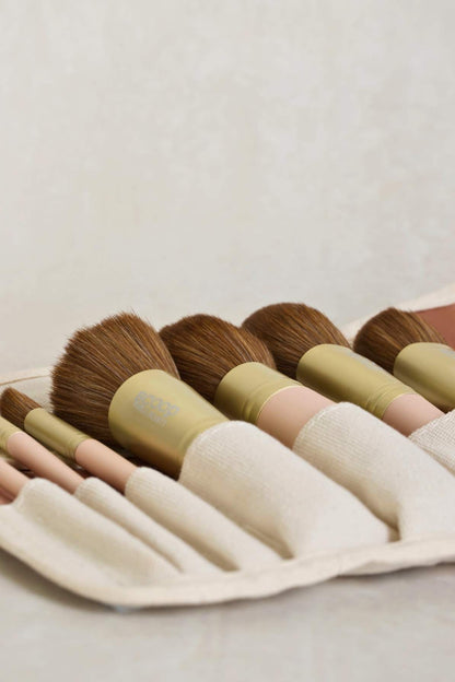 Vegan 7 Piece Brush Set - Scoop Whole Beauty - makeup brush set