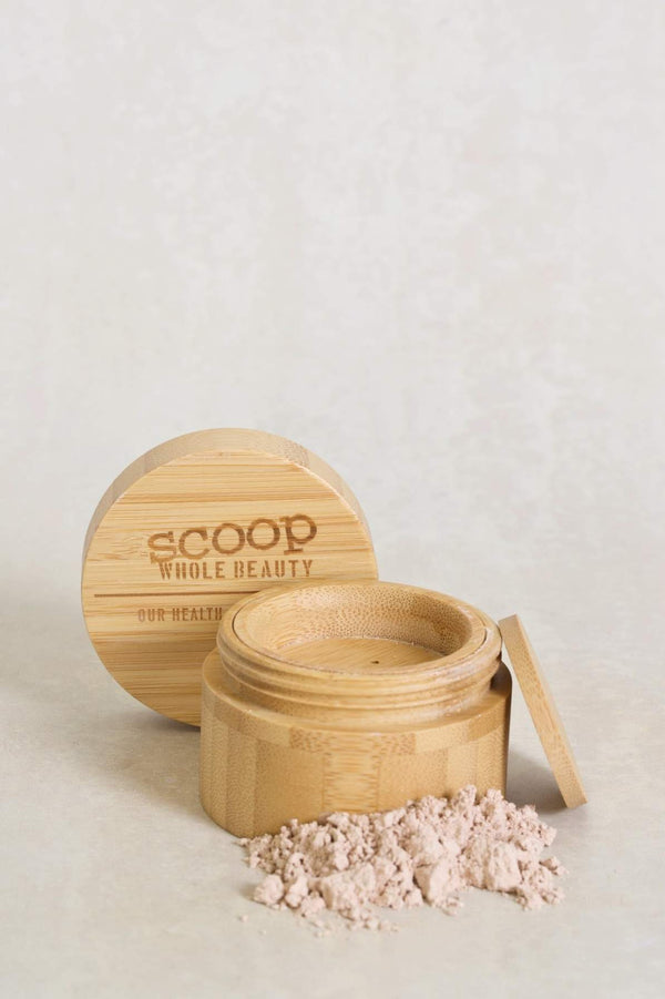 beautiful bamboo powder box