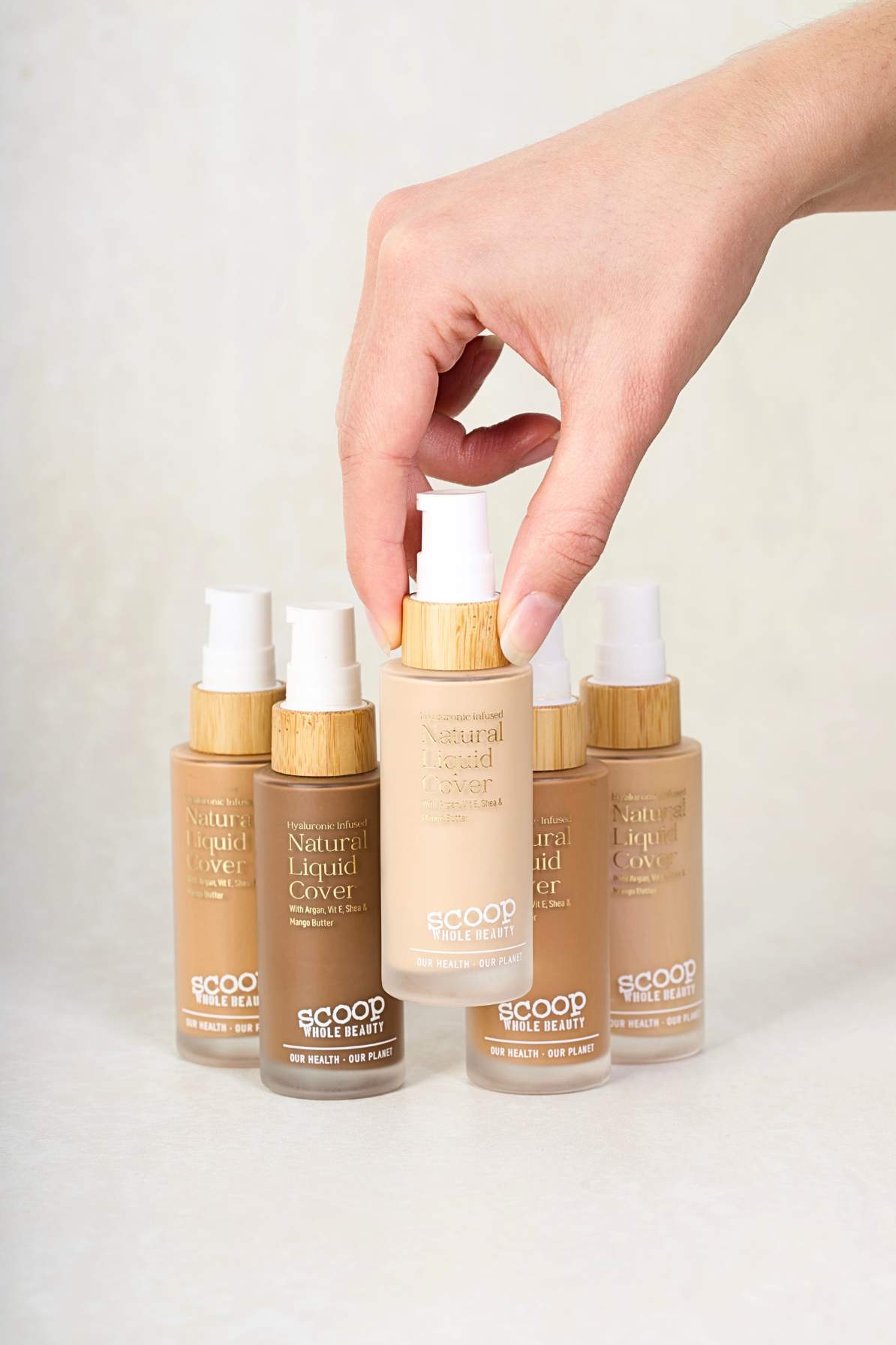 Mud Cake Mascara &amp; Natural Liquid Cover Subscription - Scoop Whole Beauty - Makeup bundle