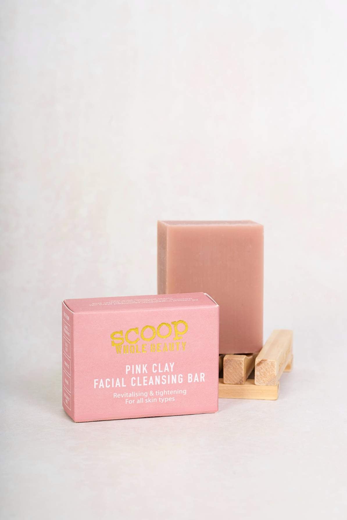 Natural Facial Cleansing Bar - Scoop Whole Beauty - 